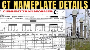 Current Transformer Nameplate Details| CT Nameplate Details| ISF and ALF of CT