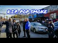 PoP Smoke Funeral Ride Service Through Canarsie Brooklyn.