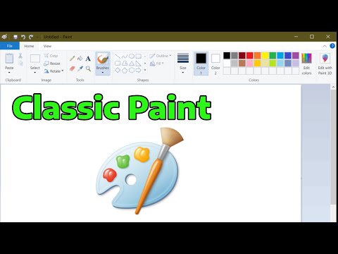 How To Get Classic Microsoft Paint Back in Windows 11 [2024]