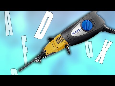 DREMEL ENGRAVER 290 JJ In ACTION