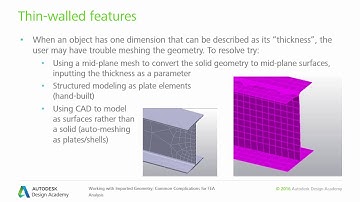 Lesson 8 (part 1) - Common Complications in Finite Element Analysis