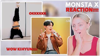 MONSTA X REACTION: Kihyun [Lee Mujin Service] | 17 Questions | Secret Talent Test!!!