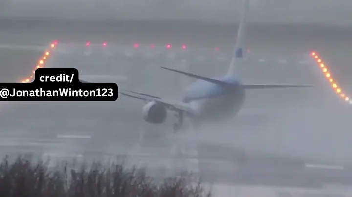 Aviation video YouTube ! Aviation video ! Plane aviation ! Pilot Attempts 50 Knots Crosswind