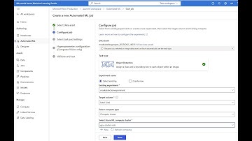 Azure AutoML for Images for training an object detection model with a "no-code" experience