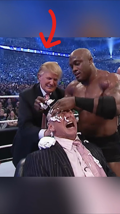 When Trump was a WWE Star😱 #trump #trumpnews #wwe