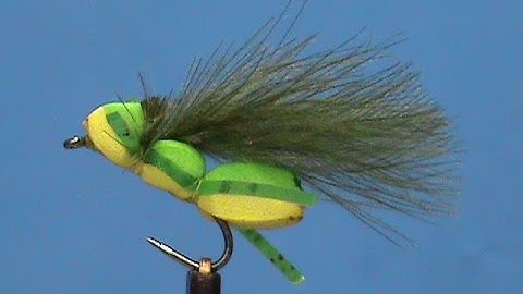 Beginner Fly Tying a Baby Grasshopper with Jim Misiura