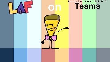 If Legendary Adventures Forever Characters were on BFB Teams