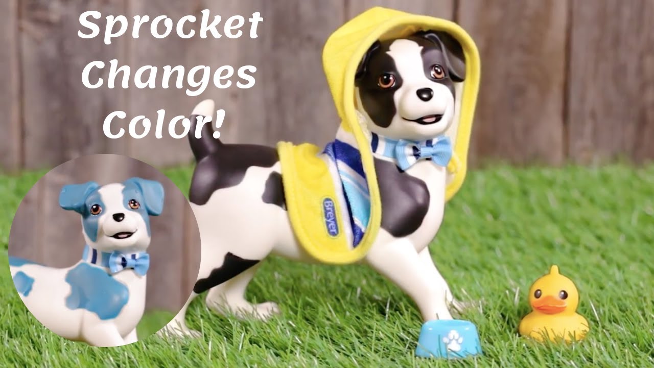 Sprocket the Color Changing Puppy by Breyer YouTube