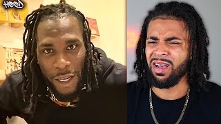 Burna Boy Panics After His Diddy Tape Gets Leaked On Twitter Kevin