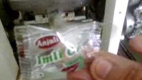 Mini Flow wrap (Tabletop) Machine.