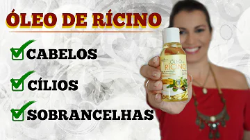 Como usar óleo de rícino para crescer cílios e sobrancelhas?