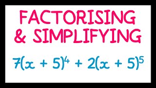 Factorising and Simplifying