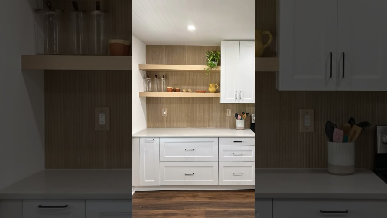 Floating kitchen 2024 cabinets ikea