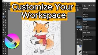 Krita Tutorial - How to Customize Your Workspace