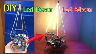 Making Decorative LED Lights Using Edison LEDs