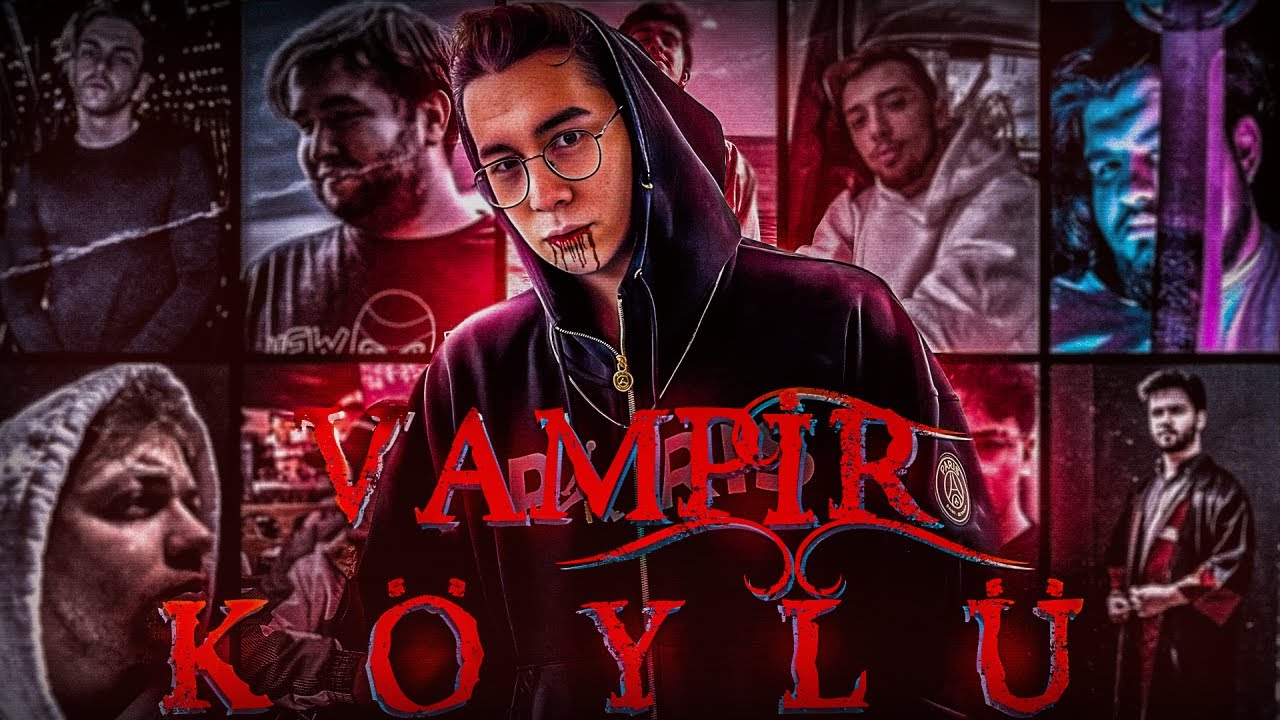 TAM KADRO İNANILMAZ EĞLENCELİ VAMPİR KÖYLÜ OYNADIK! @Ebonivon