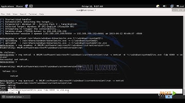 Kali Linux Tutorial - Security by Penetration Testing: Maintaining Access | packtpub.com
