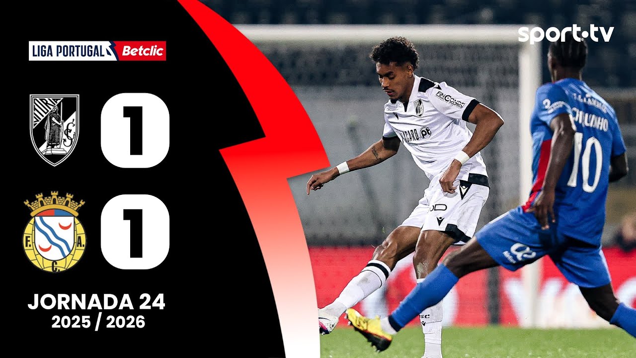 Resumo: Vitória SC 1-1 Alverca - Liga Portugal Betclic | sport tv