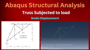 "Truss Analysis in Abaqus CAE: Complete Simulation Tutorial 🏗️📊" | PART 6