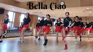 Bella Ciao Linedance  - Improver Level (dance and counts)