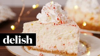 Candy Cane Cheesecake | Delish