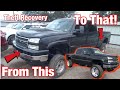 Theft Recovery Duramax! We rebuild a Stolen Chevrolet Silverado 2500 Duramax Diesel! Part 1