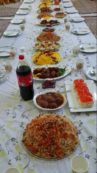 #سفره #طعام_لذيذ #غذای_افغانی #غذای_خوشمزه #مهمانی #قابلی_پلو #afghan_food #afghanistan #afgan