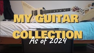 My 2024 Guitar Collection - (chESP "EET FUK", ESP eclipse...)
