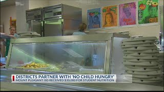 Mount Pleasant ISD receives $30,000 for 'No Child Hungry' program