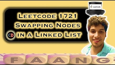 Swapping Nodes in a Linked List | Leetcode 1721 | Two Pointer Strings  🔥🔥 | Live coding session