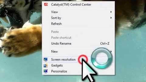 Windows 7 Adjust Screen Resolution, Refresh Rate, and Icon Size   Remove Flicker Tutorial.mp4