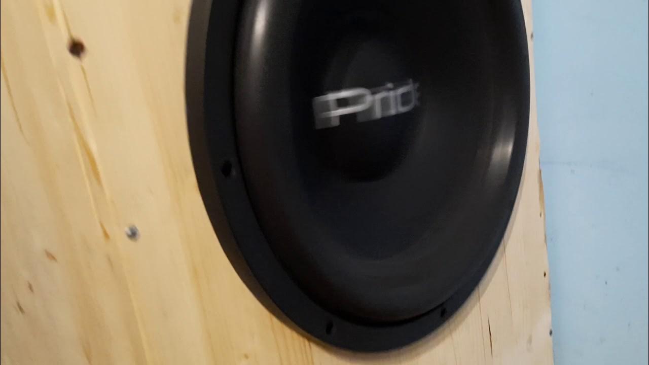 subwoofer pride mt 15 ( mi scoppia il tuiter) - YouTube