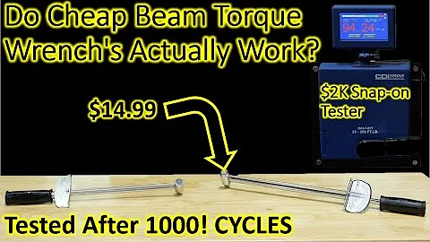 Do Beam Torque Wrench's Actually Work?  How Accurate Are They?  OEM Torque Wrench Tested