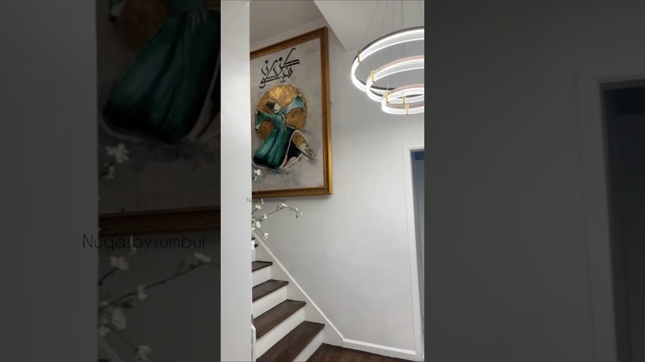 Whirling dervish painting 