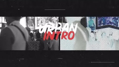 Urban Intro Premiere Pro Templates