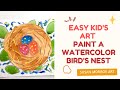 Easy Kid's Spring Art Project - Fight Quarantine Boredom!