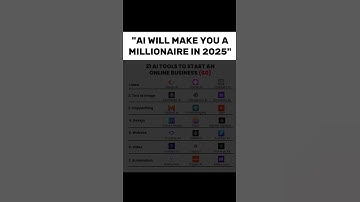 AI will make you millionaire in 2025 #Al #Artificiallntelligence #TechStack #FutureOfAI #ChatGPT
