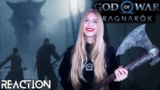 FIRST REACTION | God of War Ragnarok | Father and Son Cinematic Trailer