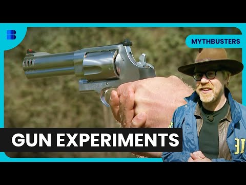 Revolver Blast Test - Mythbusters - S05 EP23 - Science Documentary