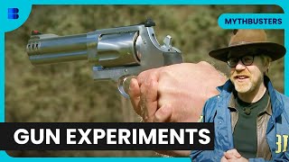 Revolver Blast Test - Mythbusters - S05 EP23 - Science Documentary