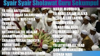Syair Sholawat Abah Guru Sekumpul Full non stop