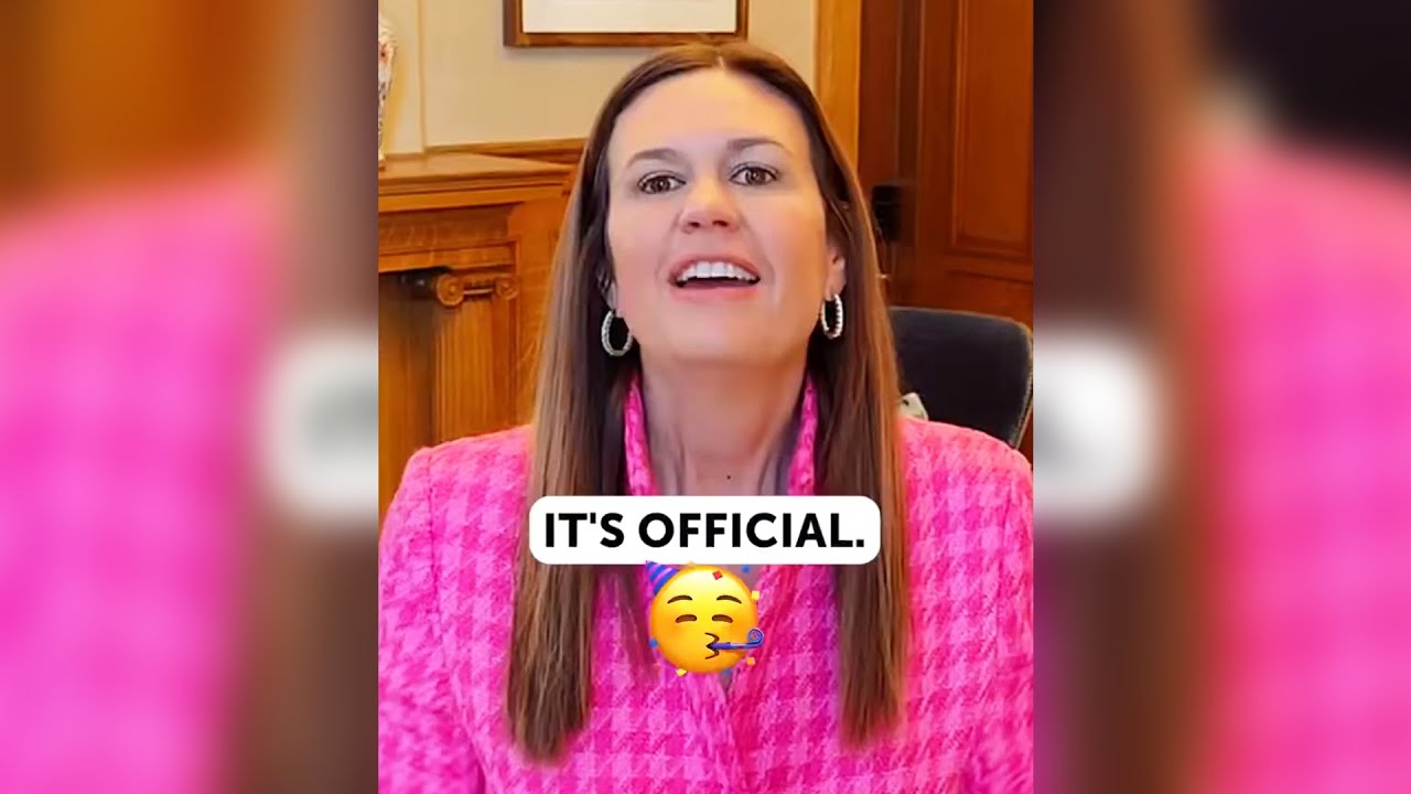 BONKERS Sarah Huckabee Sanders thinks people want to move to ARKANSAS