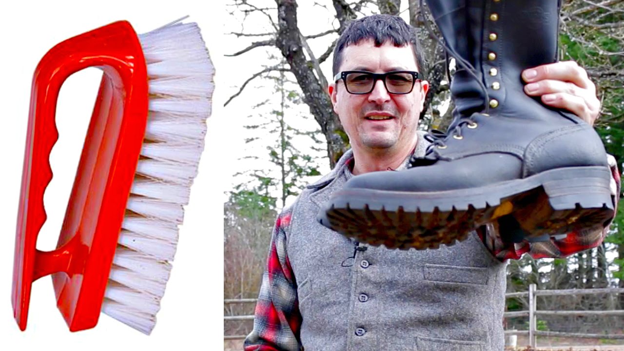 Simple Trick Cleans Boots Easier