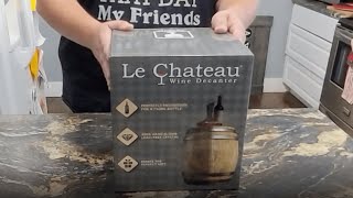 Unboxing wine decanter - Wine carafe