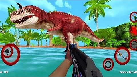 Dinosaur Bloody Island - Android ios Gameplay part 01 - Dinosaur game #2024