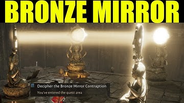 Where winds meet - decipher the bronze mirror contraption (Solution)