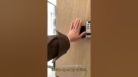 Multiple opening methods, maglev automatic sliding door opener. #doors