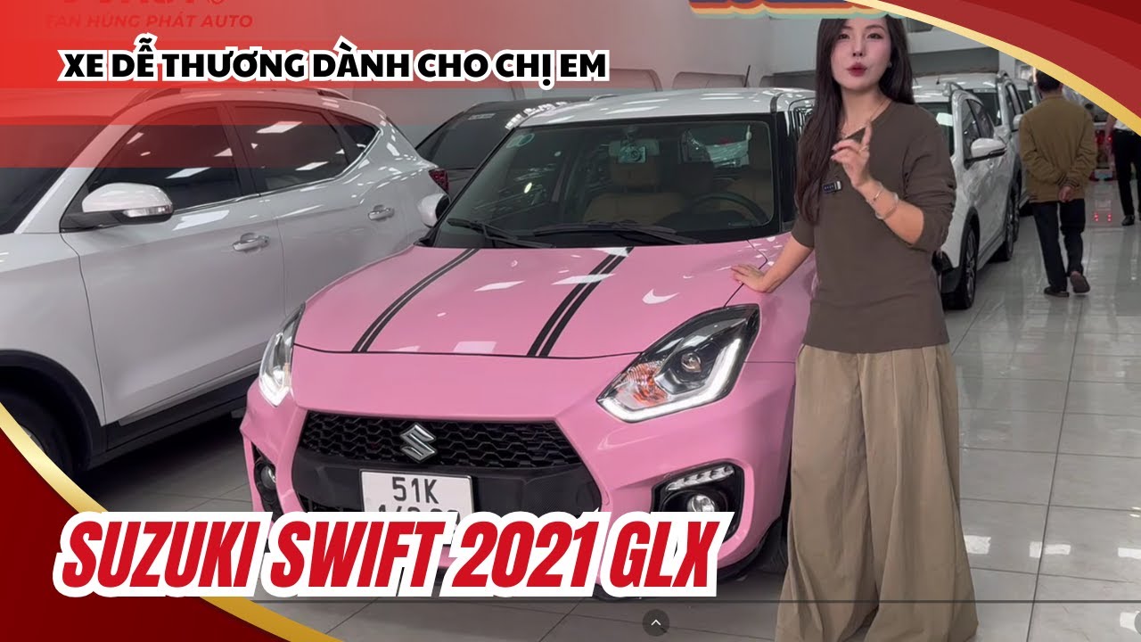 Suzuki Swift 2021 GLX sẵn 40 triệu tiền trang bị xịn, xe đẹp đi Tết đang có mặt tại Salon THP