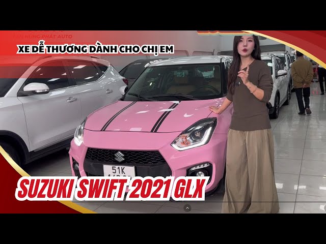 Suzuki Swift 2021 GLX sẵn 40 triệu tiền trang bị xịn, xe đẹp đi Tết đang có mặt tại Salon THP