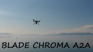 Blade Chroma air to air with DJI Phantom 4 at Cherry Point Washington
